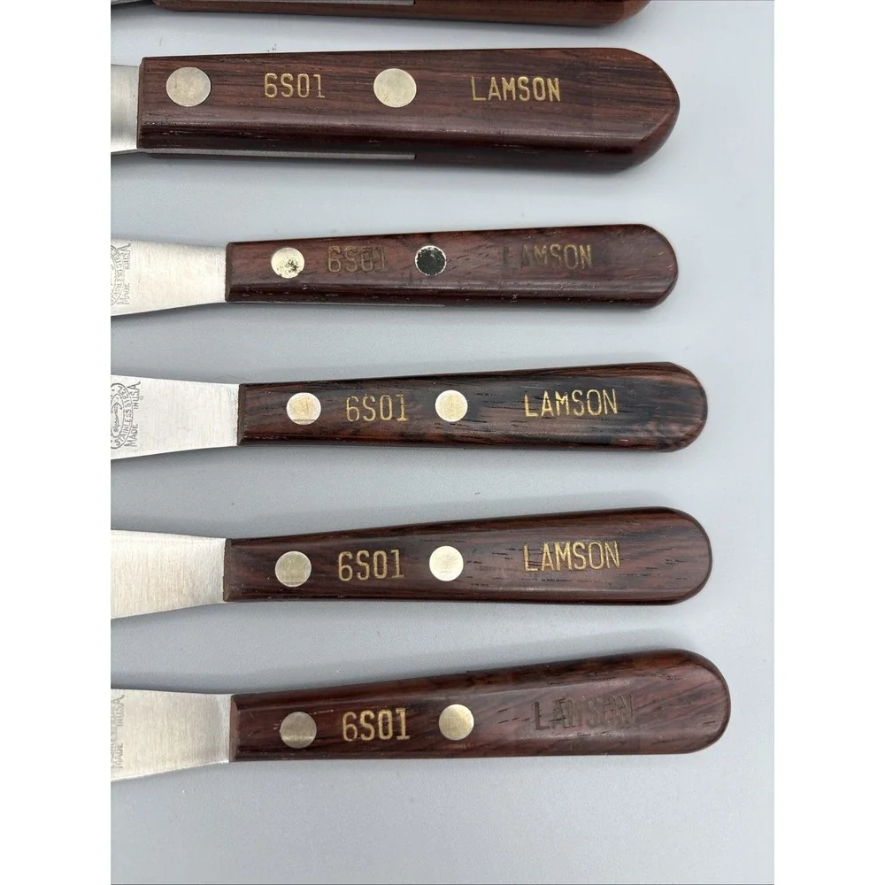 VTG‎ SS Lamson LOT of 8 Frosting Spatula 6S01 9003 USA Mult sizes 7.5 - 12